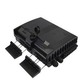 Черная водоустойчивая коробка КТО (техни́ческий дире́оркт), 16 коробка прекращения порта ОТБ оптически для сети Фттх